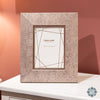 Elevate your decor with the Fenton Photo Frame 5x7, an elegant and versatile frame designed to perfectly display your favorite 5x7 photographs.