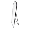 Modena Floor Standing Mirror Black 160cm – Full Length Arch Mirror