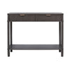 Harman 2 Drawer Console Table – Console Table with Drawers & Lower Shelf