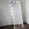 Full-Length LED Light Mirror – Gold Rectangular Mirror 170x70