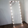 Full-Length LED Light Mirror – Gold Rectangular Mirror 170x70