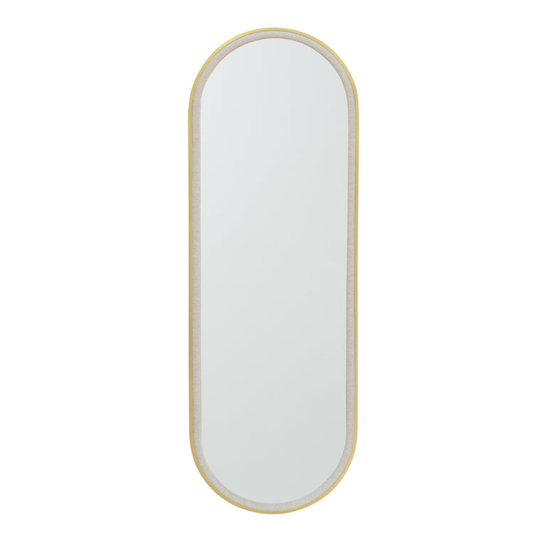 Venice Pill Mirror Gold and Natural 120cm