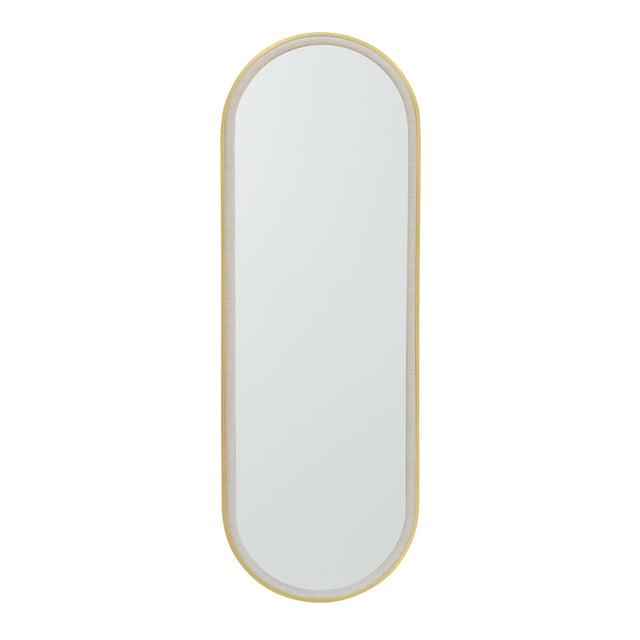 Venice Pill Mirror Gold and Natural 120cm
