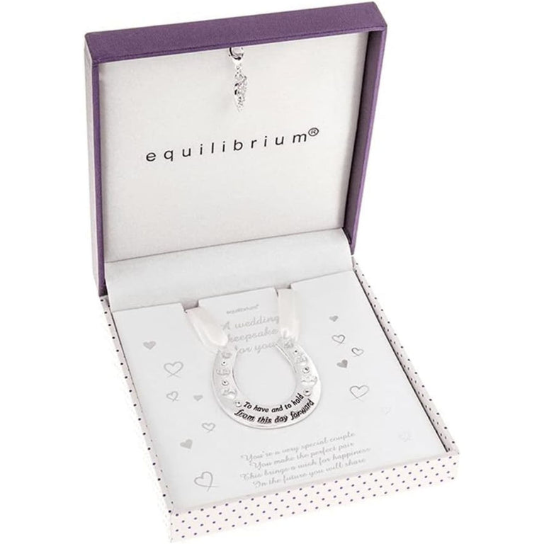 Equilibrium Wedding Horseshoe Keepsake