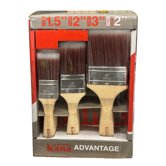 High performance Kana Advantage 10 Piece Brush Set