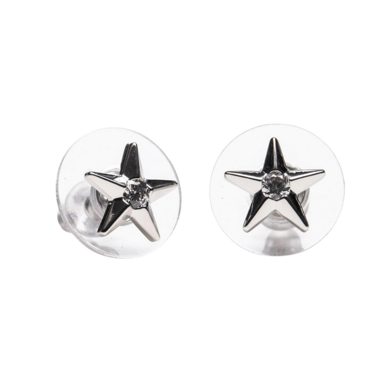 Newgrange Silver Star Earrings