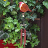 Embrace the harmony of nature with the Robin Windchime, a delightful outdoor accessory showcasing a cheerful robin design and producing gentle tinkling sounds.