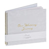 Celebrate your love story with the Amore Ring Bound Wedding Journal. The journal's ring binding allows for easy flipping and customization, while its pages offer space for writing down vows, special moments, and cherished memories from your wedding journey.