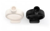 Silhouette Circle Candle Holders Set view from above
