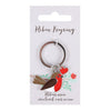 Carry a touch of nature with you wherever you go with the Garden Robin Keyring, showcasing a delightful little robin perched on a keychain.