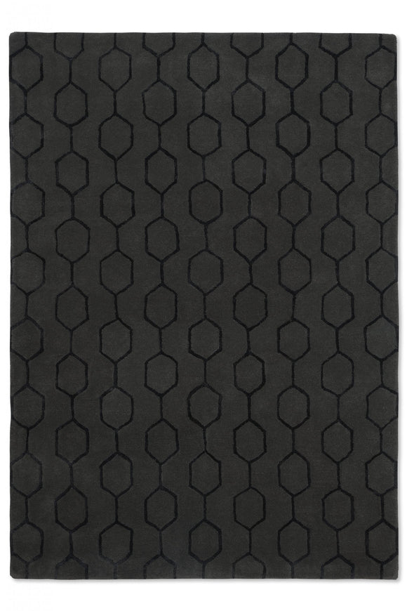 Wedgwood Gio Rug Noir - Round