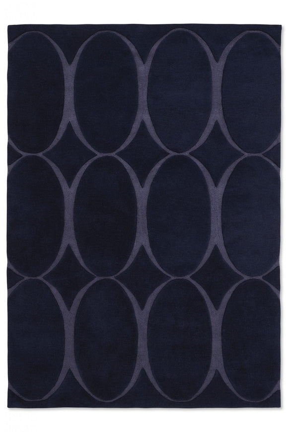 Wedgwood Renaissance Rug Blue - Round