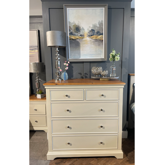 Claire Tall Chest 5 Drawer