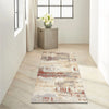 Calvin Klein Enchanting Rug 02 Grey Rust - Runner