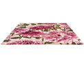 Harlequin Dahlia Rug Fuchsia Palm