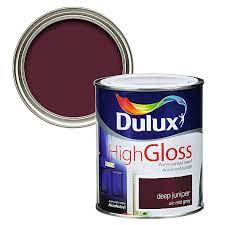 Dulux High Gloss Deep Juniper: A bold and rich green shade for a high-gloss and captivating finish.