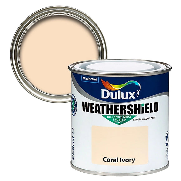  Coral Ivory is a weather-resistant paint by Dulux.