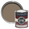 Farrow & Ball Broccoli Brown No.198 — 750ml tin and swatch