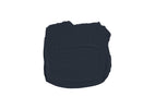 Farrow & Ball Pitch Black No.256 — brush swatch