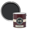 Farrow & Ball Pitch Black No.256 — 2.5l tin and swatch