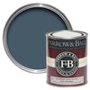 Farrow & Ball Stiffkey Blue No.281 — 750ml tin and swatch