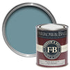 Farrow & Ball Stone Blue No.86 — 750ml tin and swatch
