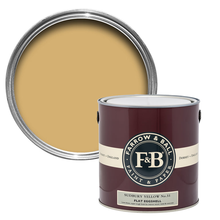 Farrow & Ball Sudbury Yellow No.51