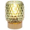 Luxe LED Lamp Tall Bead Green 