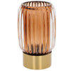 Beautiful sleek design with attractive bronze finish