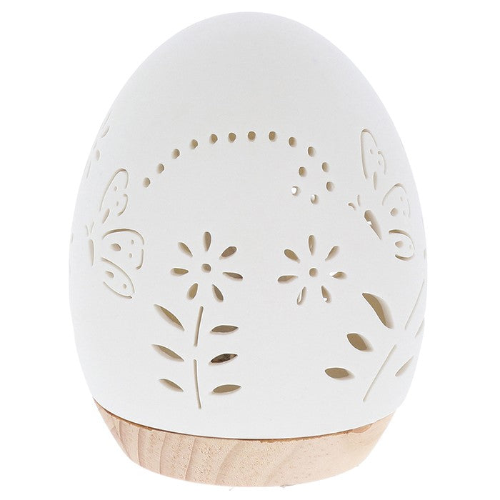 Butterfly Glow LED Egg Lamp Hand-Finished LED Tall Lamp Decorative Lamps Collection for Home Ambience