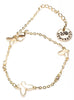 Newgrange Gold Butterfly Bracelet