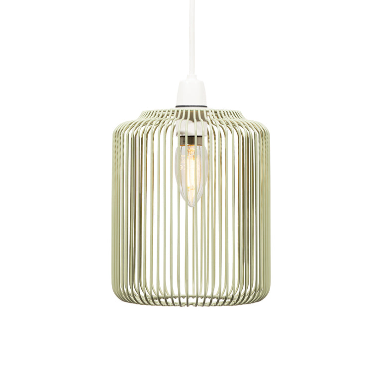 Dapto Electric Pendant Wire Ceiling Shade – Water Pendant Collection – Sage