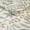 The gentle foliage design adds visual interest 