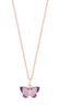 Tipperary Crystal Butterfly Pendant Chain