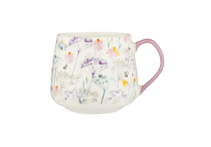 Price & Kensington Daisy Mug 425ml , Fine China Hand Painted Floral – Cups and Mugs Collection