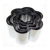 Flower Cookie Cutter Set 8 Piece in Storage Tin