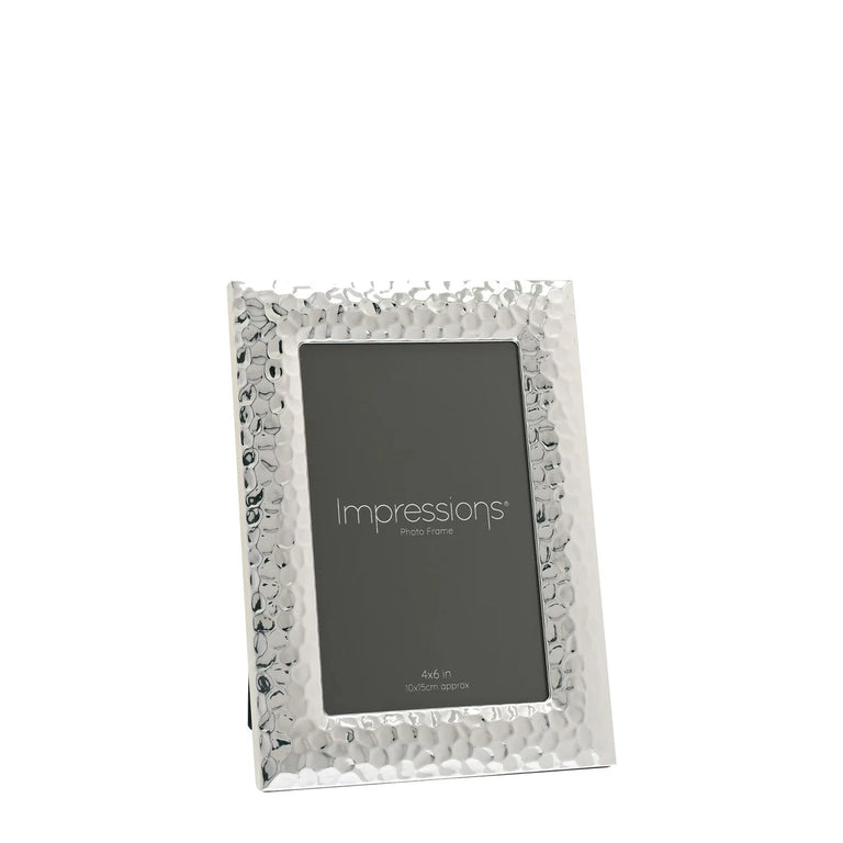 Impressions Silverplated Textured Photo Frame 4