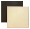 iStyle Reversible Faux Leather Placemats Set of 4 Chocolate and Cream