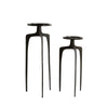Pano Set of 2 Pillars Dark Bronze Aluminium Display Stands