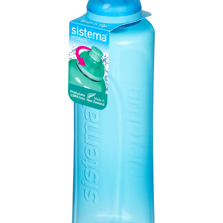 Sistema Swift 480ml Water Bottle with Twist Sip Lid – Reusable Bottles and Flasks for School & Sport