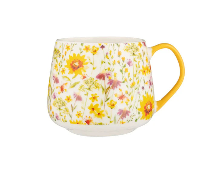 Price & Kensington Sunflower Mug - Floral Hand-Painted – Cups and Mugs Collection