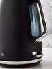 Swan Serenity 1.7L Black Kettle with boiling window
