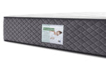 A double mattress with total edge foam encasement