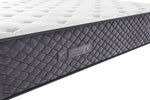 Super king-size mattress with edge foam encasement