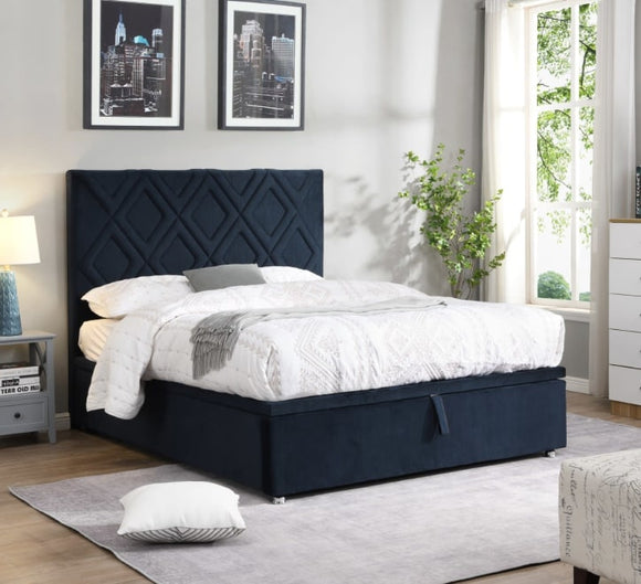 Experience the perfect combination of comfort and functionality with the Dublin King Size Bed with Storage.