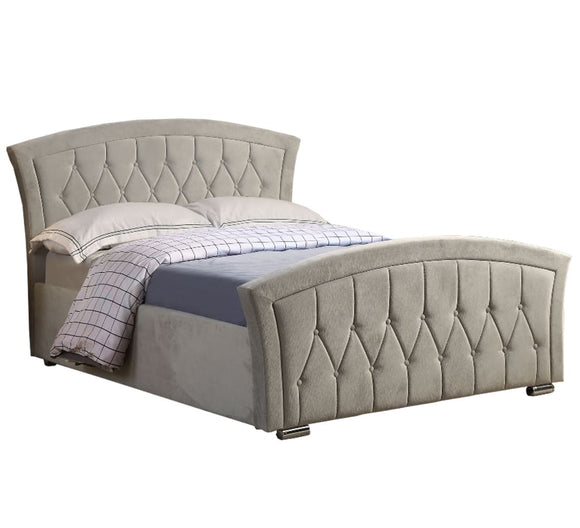 Elevate your bedroom with the Ella Ottoman King Size Bed.