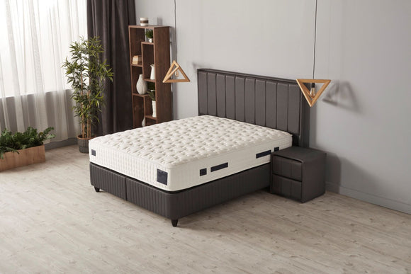 Elegant and spacious Noah Grey King Size Bed
