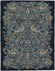 Elevate your living space with this beautiful Bird Webb Blue rug.