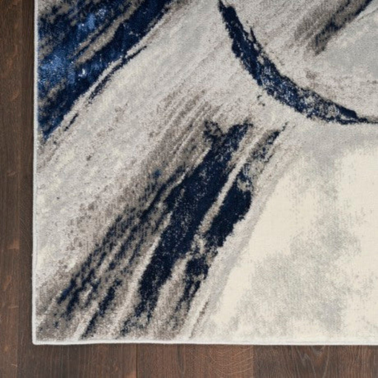 Brushstrokes BSK02 GRYNV Rug