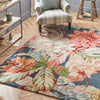 Embrace nature's beauty with the Sanderson floral rug – rugs for sale.